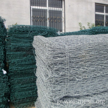 Γαλβανισμένο Galfan Gabion Boxes Wire Mesh Reno Mattress